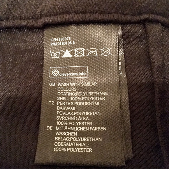 H&M Faux Leather Skinny Pants-Size 10 - Picture 7 of 8